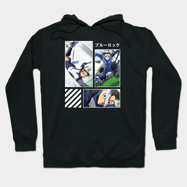 Blue Lock - Gin Gagamaru Hoodie by Shapwac12